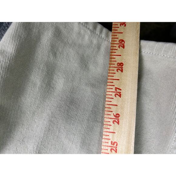 Vintage Guess USA American Tradition Jeans 31x29 Beige Straight Fit 90s - Picture 13 of 15